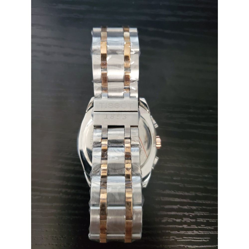 🔥NEW - Tissot Couturier Tachymeter Chronograph Quartz Rose Gold Men's Watch - Picture 6 of 6